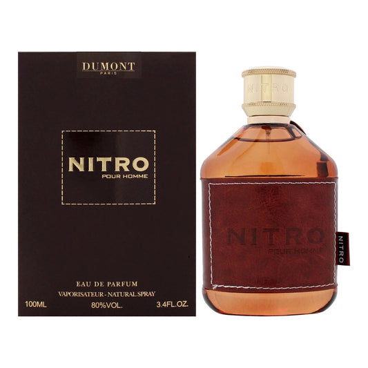 Dumont Paris Nitro Pour Homme Eau de Parfum 3.4 oz / 100 ml Spray For Men