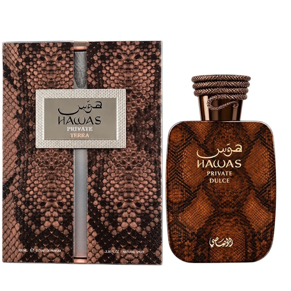 Rasasi Hawas Private Terra Extrait  De Parfum 3.3 oz / 100 ml Unisex Spray