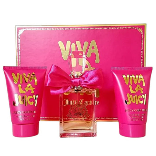 Juicy Couture Viva La Juicy Eau De Toilette 3PCS Gift Set For Women
