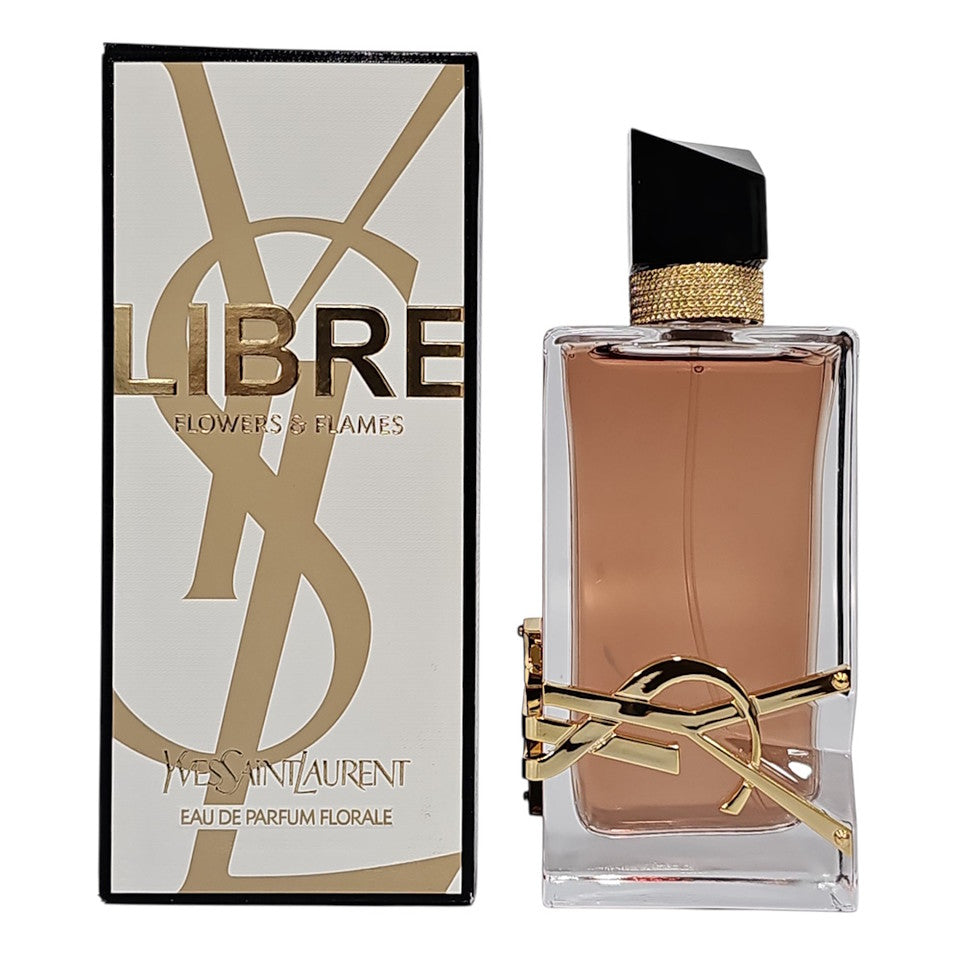YSL Libre Flowers & Flames EDP Florale  3 oz / 90 ml Spray for Women - As Shown