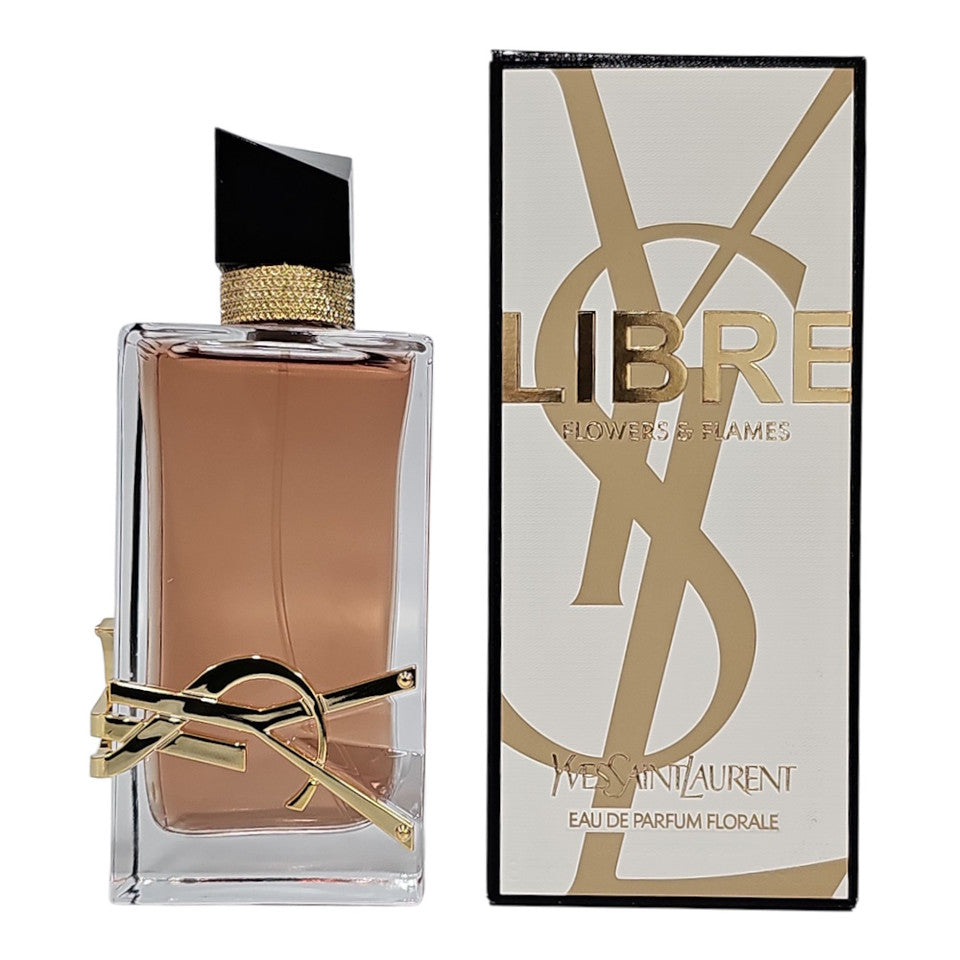 YSL Libre Flowers & Flames EDP Florale  3 oz / 90 ml Spray for Women - As Shown